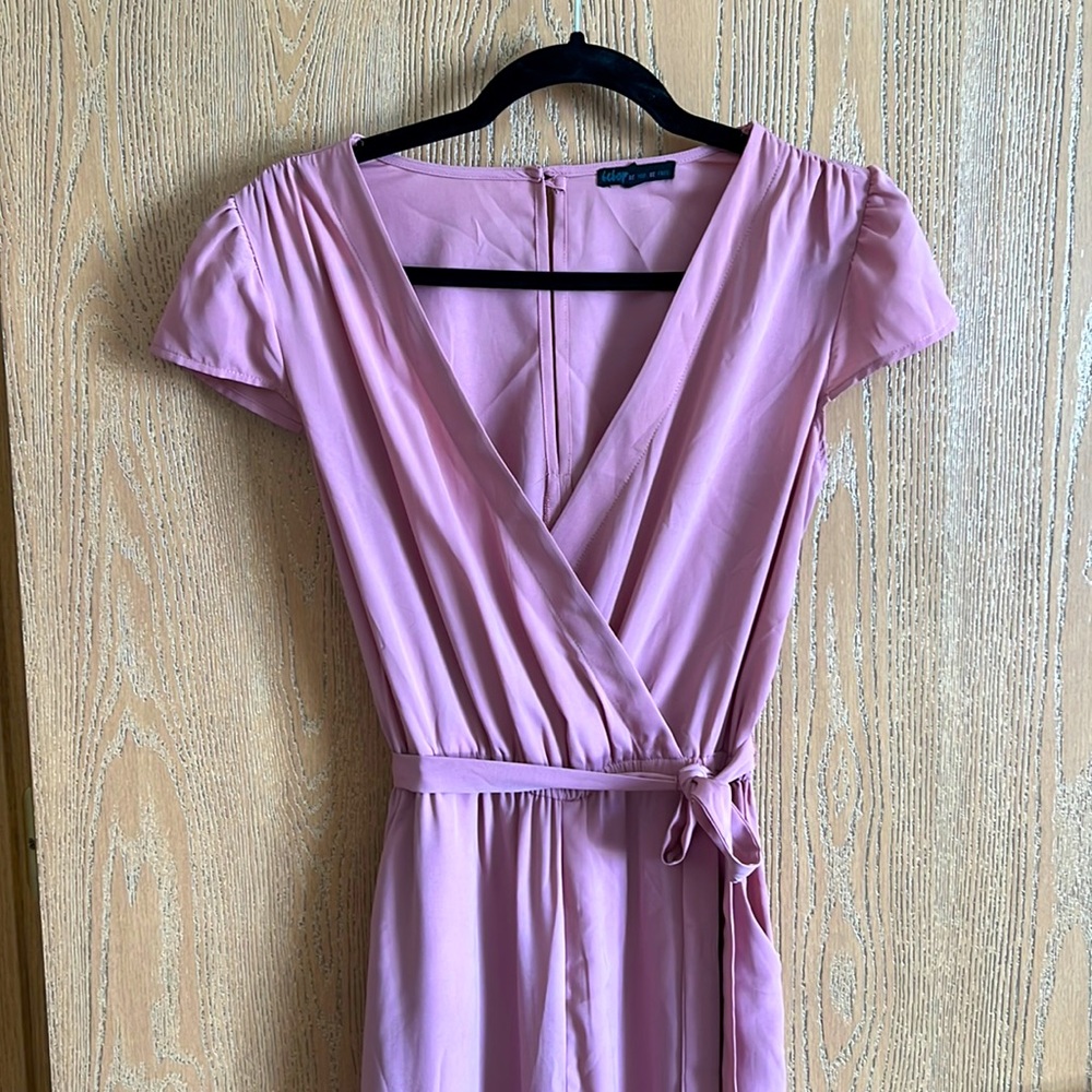 Women’s Bebop pink jumpsuit Size S.